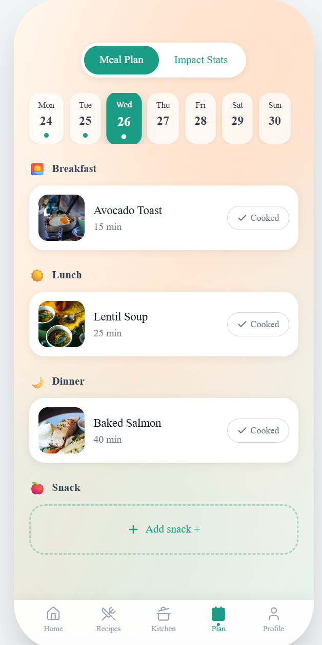 App screen 1